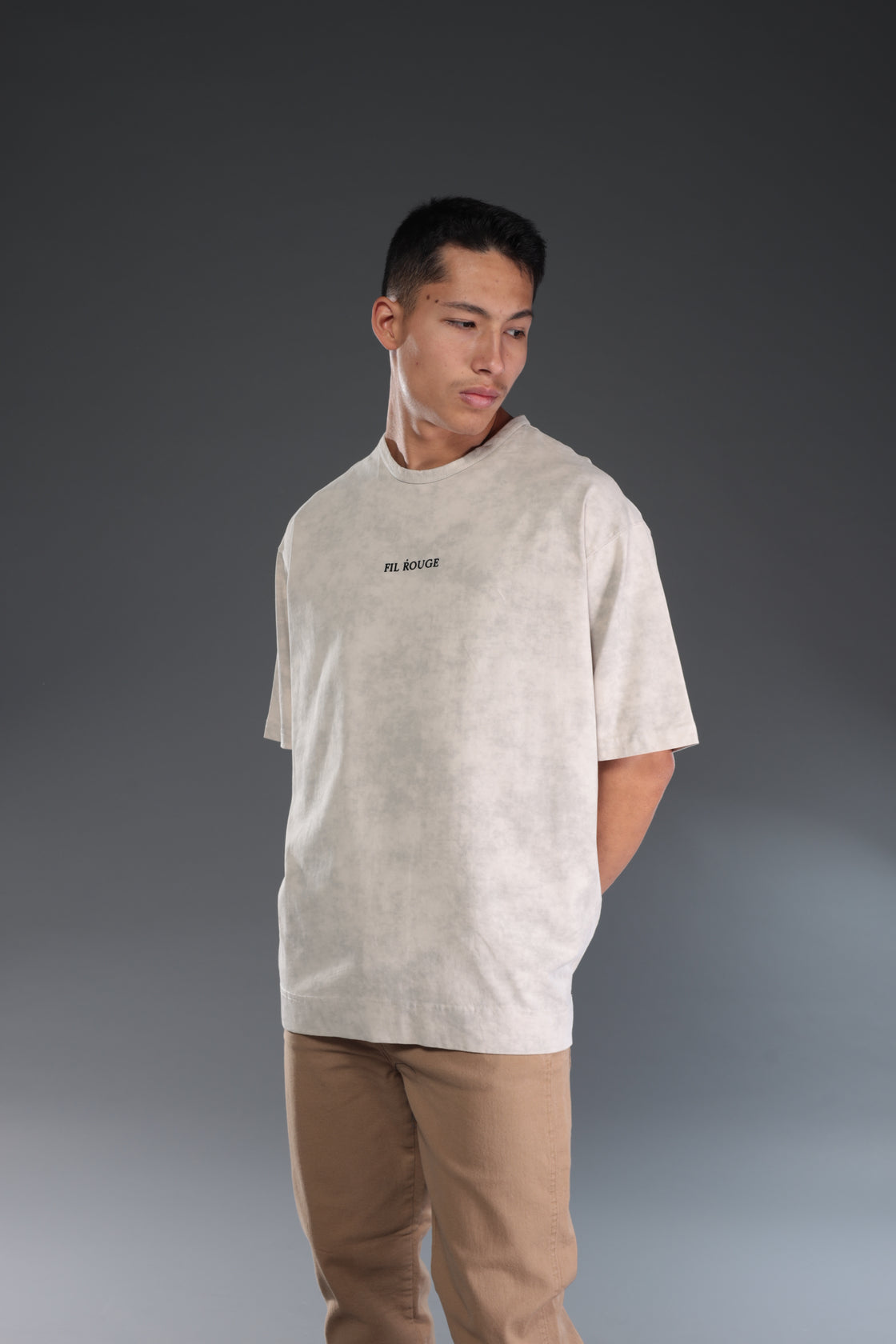 COTTON WASHED T- SHIRT