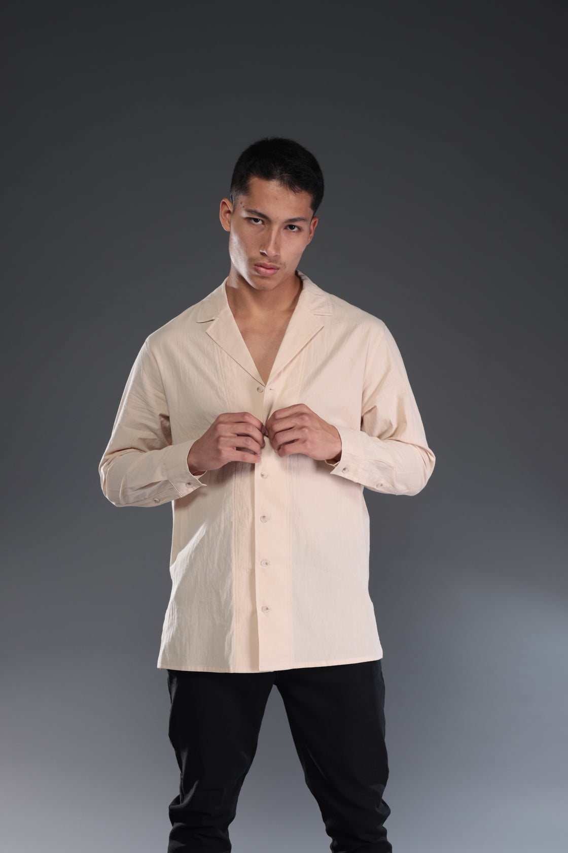 COTTON BUTTONED SHIRT
