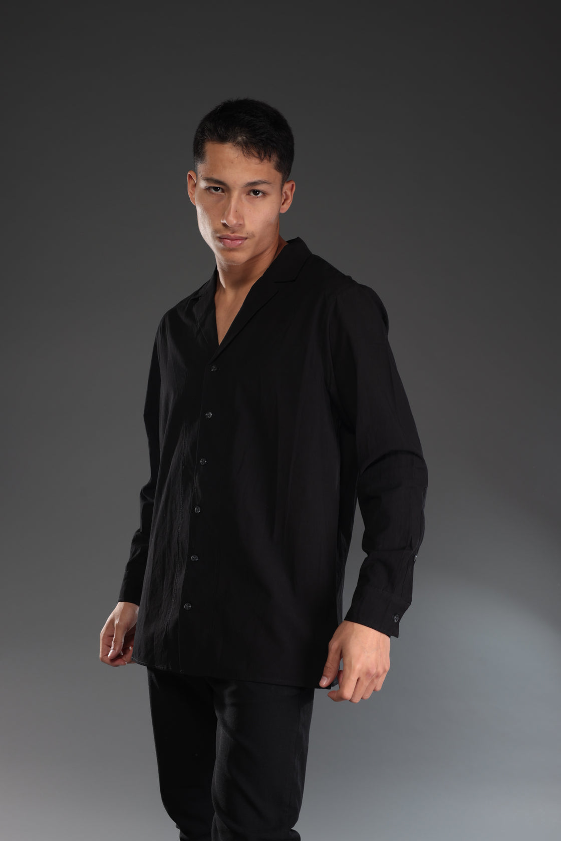 COTTON BUTTONED SHIRT
