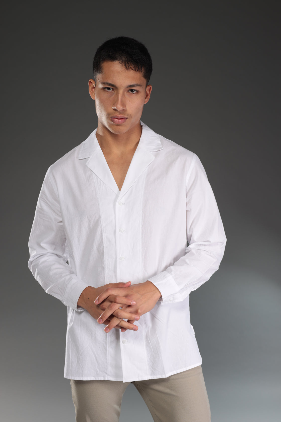 COTTON BUTTONED SHIRT