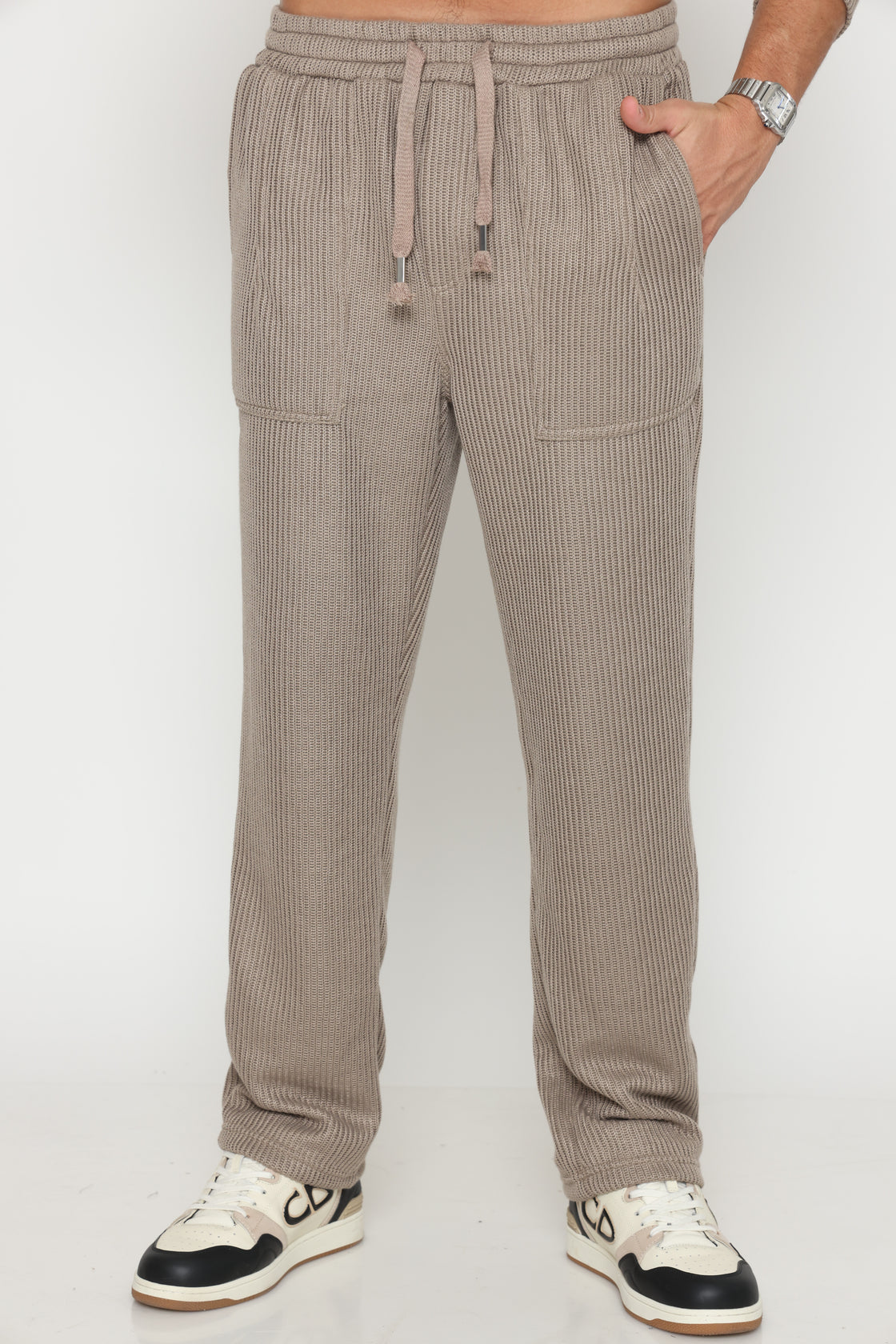 KNITTED PANTS