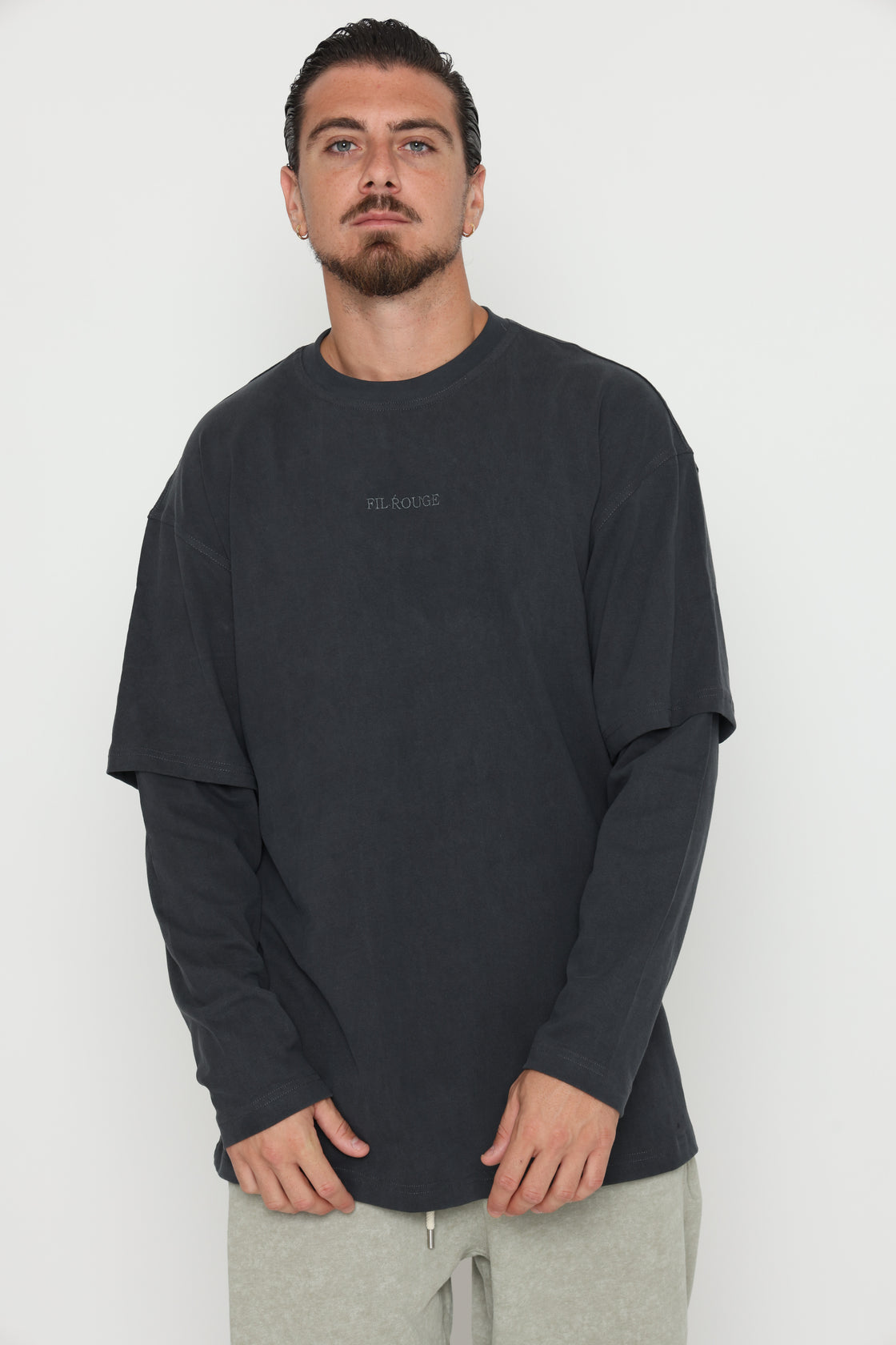 TWO SLEEVE WASHED SHIRT
